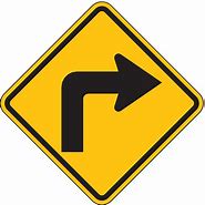 Image result for Right Road Sign