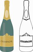 Image result for Vector Champagne Bottle SVG