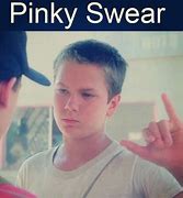 Image result for Pinky Swear Meme