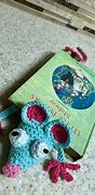 Image result for Crochet Bookworm Marker