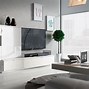 Image result for White Modern Wall Units