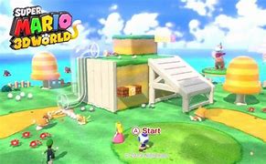 Image result for Mario 3D World Tittle Screen