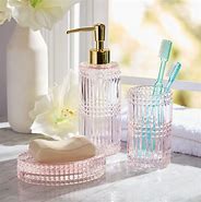Image result for Glass Bathroom Accessories
