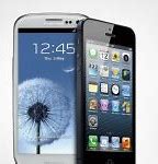 Image result for Samsung vs iPhone 5