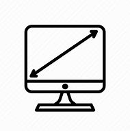 Image result for Computer Screen Resolution Icon