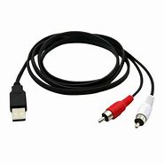 Image result for USB in to RCA Out Adapter Cable
