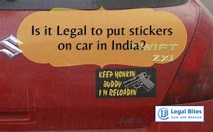 Image result for UK Car Sticker Legal Size