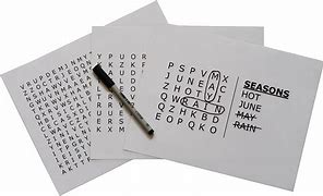 Image result for Printable Spring Word Games for Seniors