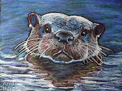 Image result for Realistic Pencil Drawings River Otter