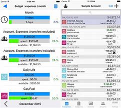 Image result for iPhone Monthly Budget App