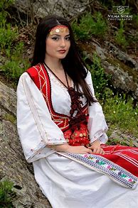 Image result for Albanian Traditional Costume Women