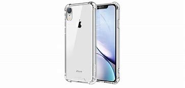 Image result for iPhone XR White with a Clear Front Back Case