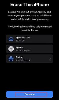 Image result for Factory Reset On iPhone