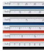 Image result for How to Use a Triangular Scale Ruler