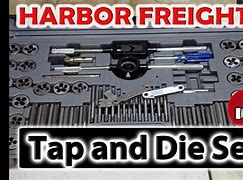 Image result for Harbor Freight Tap and Die Set