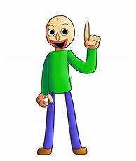 Image result for Baldi Transparent PNG