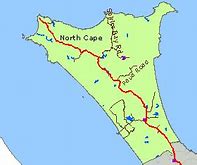 Image result for North Cape of New Zealand Map