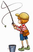 Image result for People Fishing Clip Art