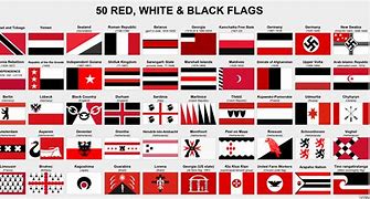 Image result for Red White Black Flag Country