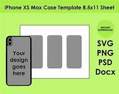 Image result for Paper iPhone Template XS Case