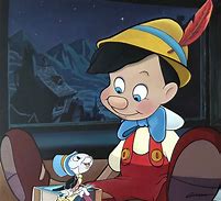 Image result for Pinocchio Et Jiminy Cricket
