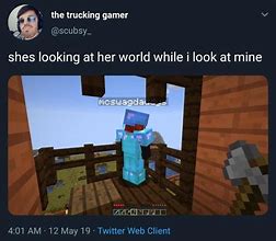 Image result for Wholesome Minecraft Memes