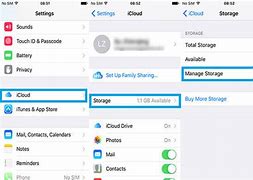 Image result for Manage iCloud Storage