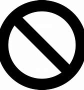 Image result for Ignore Symbol