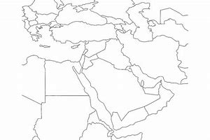 Image result for Middle East Map Without Borders
