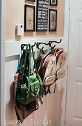 Image result for Backpack Hooks for Wall