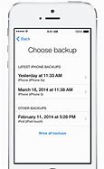 Image result for Choose From Latest Backup iPhone Screen