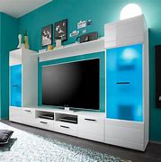 Image result for Modern Entertainment Center with LED Lights