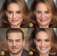 Image result for Face App Mix Female Models Faces