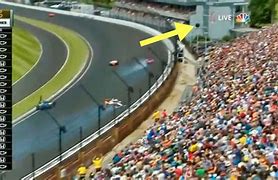 Image result for IndyCar Tire Hits Car