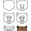Image result for Bear Face Drawing
