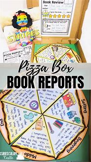 Image result for Pizza Box Book Report Template