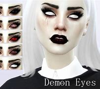 Image result for Anime Demon Eyes Sims 4 CC