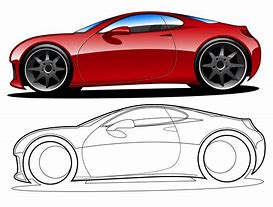 Image result for Car Outline Side View