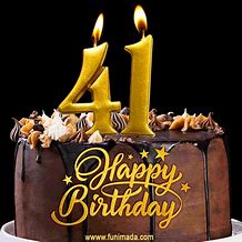 Image result for Happy Bday 41