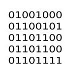 Image result for Binary Code Letters