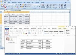 Image result for Word Table to Excel