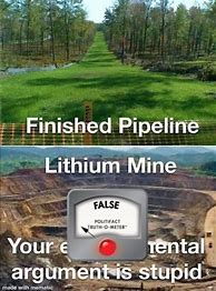 Image result for Lithium Mine Meme