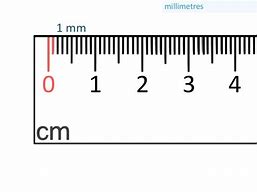 Image result for Ruler with Cm and mm Visual for Hildren