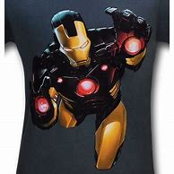 Image result for Black and Yellow Iron Man
