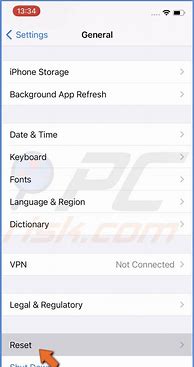 Image result for How to Reset Your iPhone 7