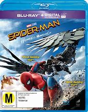 Image result for Spider-Man Homecoming Blu-ray