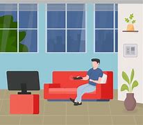 Image result for Man Watching TV in Field Fine Art