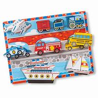 Image result for Melissa and Doug Vehicle Puzzle