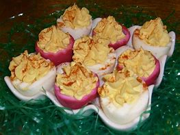 Image result for Colored Deviled Eggs