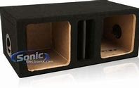 Image result for 8 Inch Square Hole Subwoofer Box